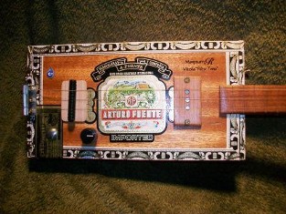 Electric Slide Cigar Box Guitar